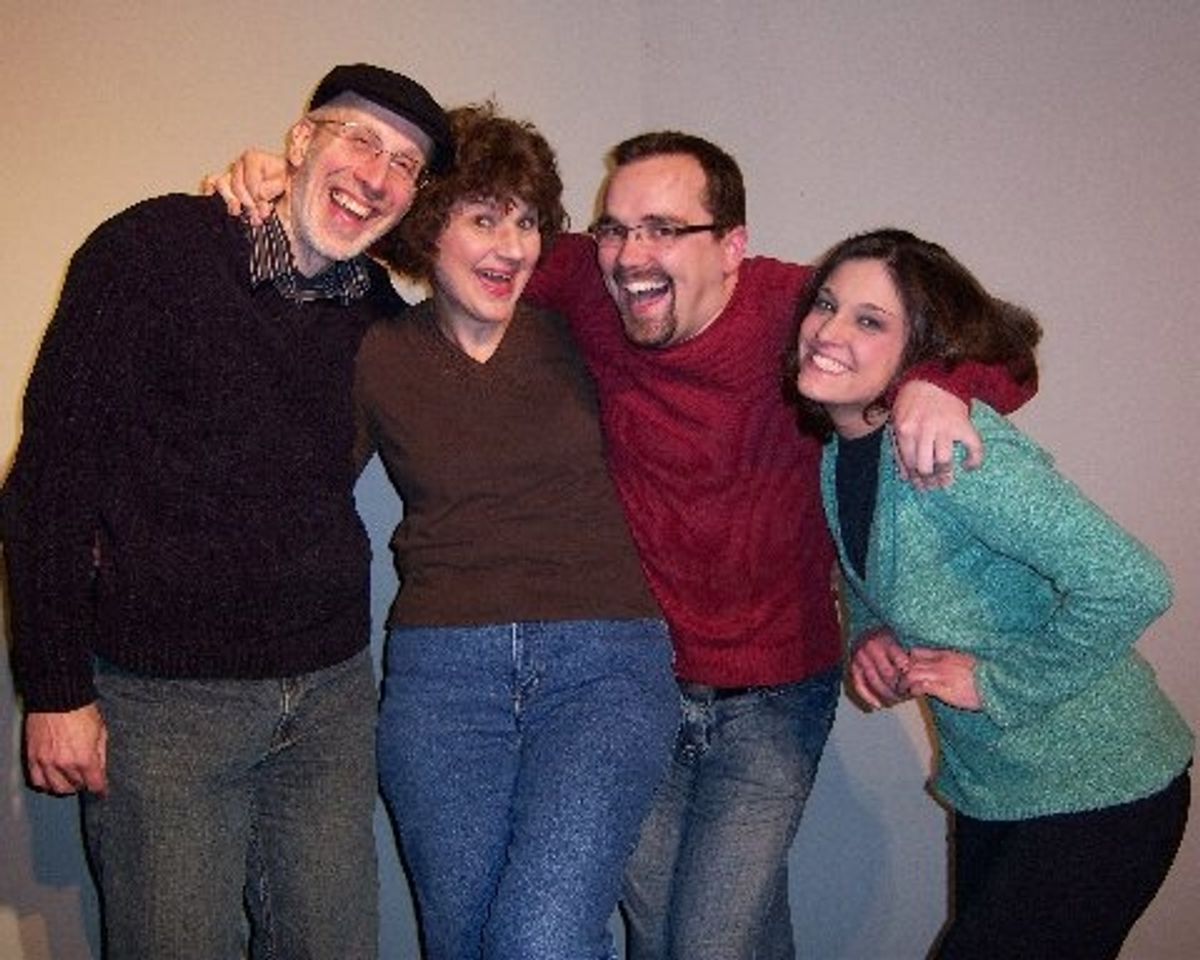 Rich Pauli (writer), Vicky DeLaughder, Clint Hall, Wendy Casebier at 