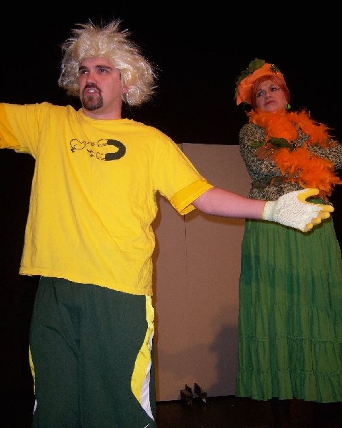 Clint Hall and Vicky DeLaughder at 