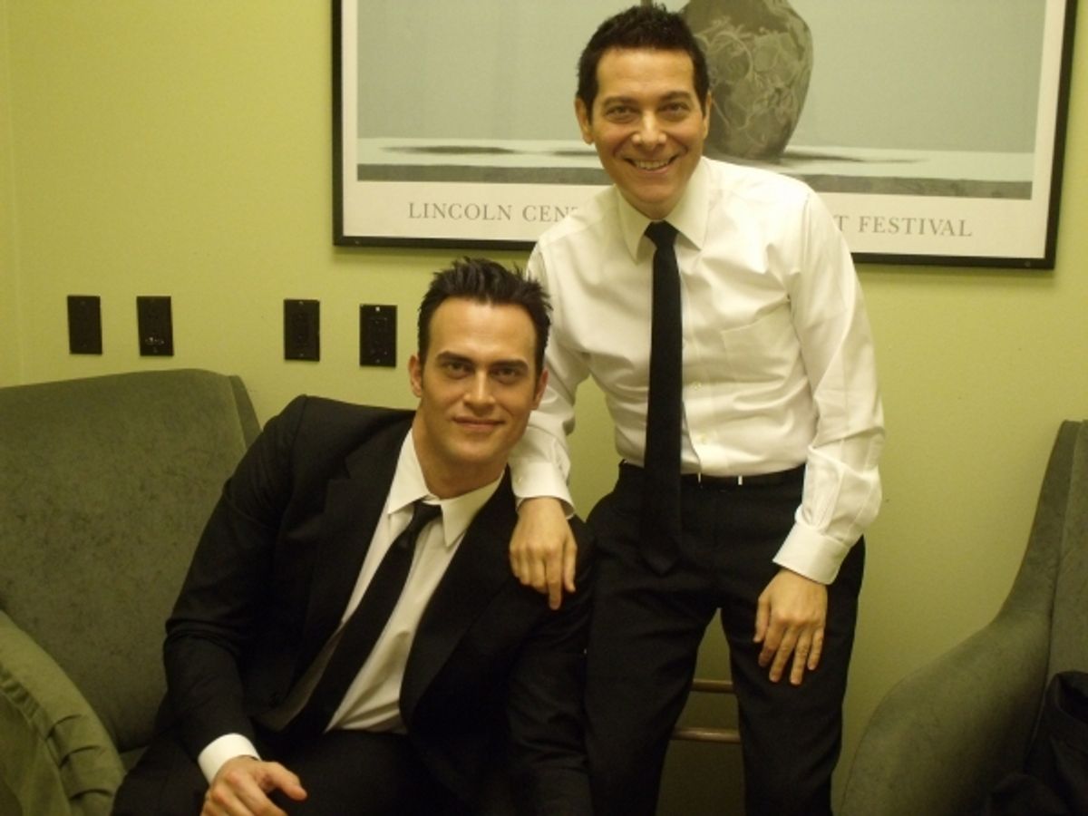 Cheyenne Jackson and Michael Feinstein 1327 at 