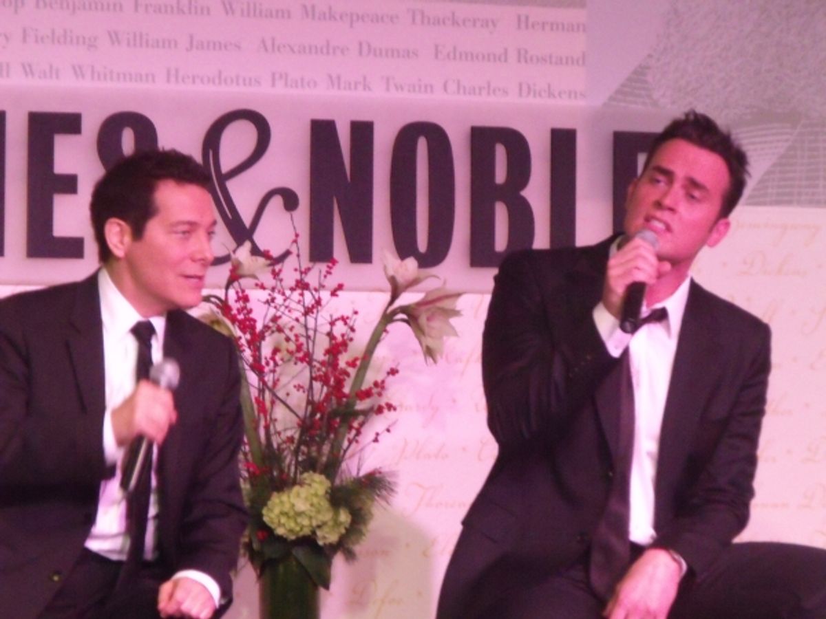 Michael Feinstein and Cheyenne Jackson 1373 at 