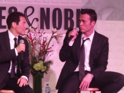 Michael Feinstein and Cheyenne Jackson 1374 Photo