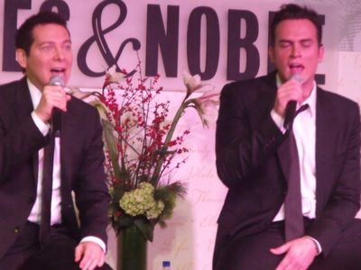 Michael Feinstein and Cheyenne Jackson 1381 Photo