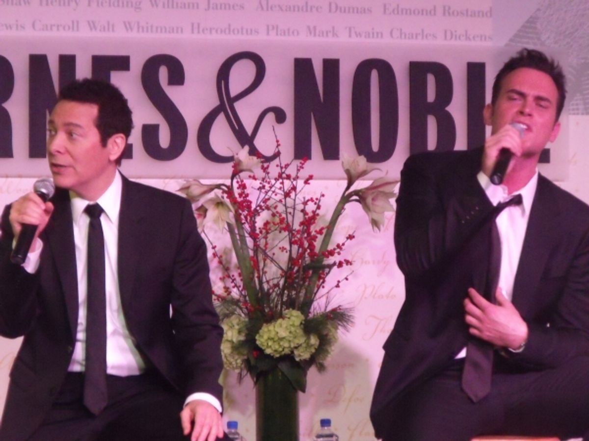 Michael Feinstein and Cheyenne Jackson 1382 at 