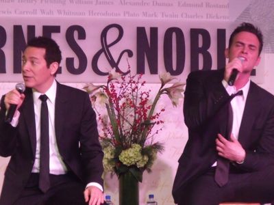 Michael Feinstein and Cheyenne Jackson 1382 Photo