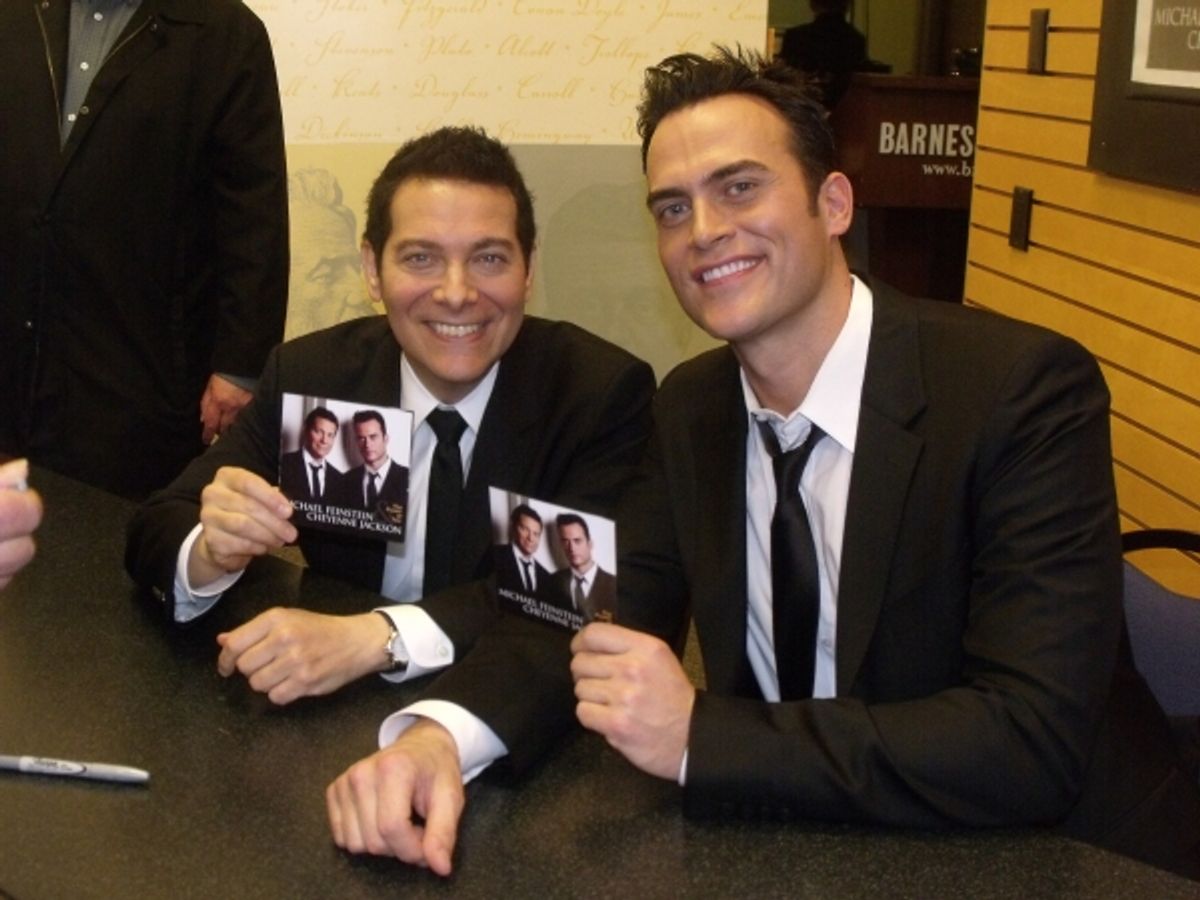 Michael Feinstein and Cheyenne Jackson 1416 at 