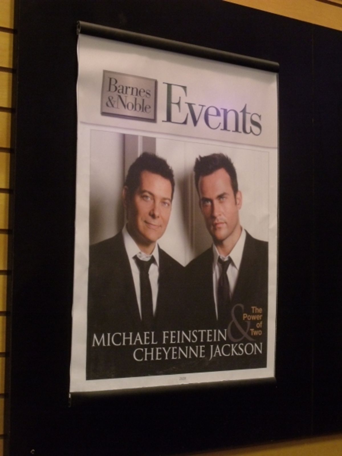 Barnes & Noble welcomes Michel Feinstein and Cheyenne Jackson at 