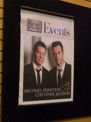 Barnes & Noble welcomes Michel Feinstein and Cheyenne Jackson @ BroadwayWorld Barnes & Noble welcomes Michel Feinstein and Cheyenne Jackson Photo