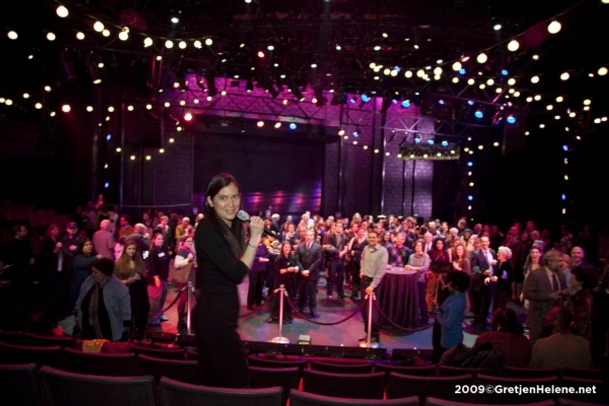 Diane Paulus and Company of BEST OF BOTH WORLDS at 