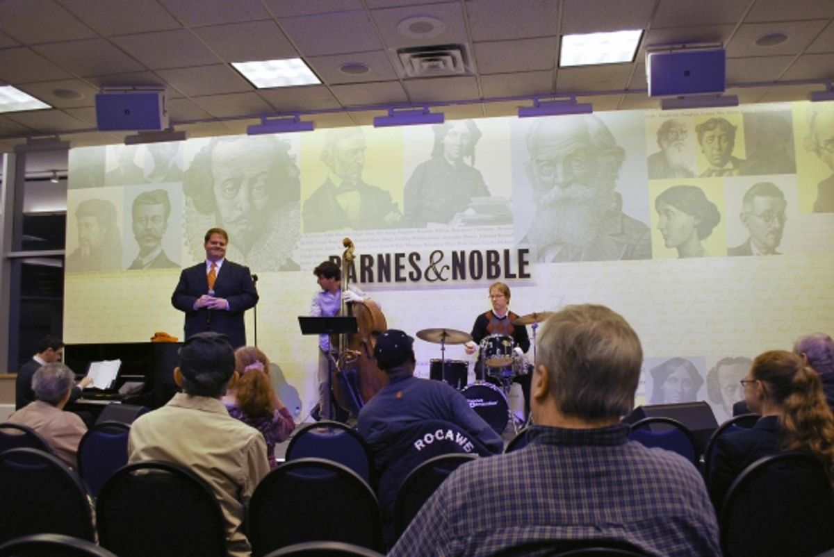 John Tracey Egan at Twyla Tharp and John Tracey Egan at Barnes & Noble