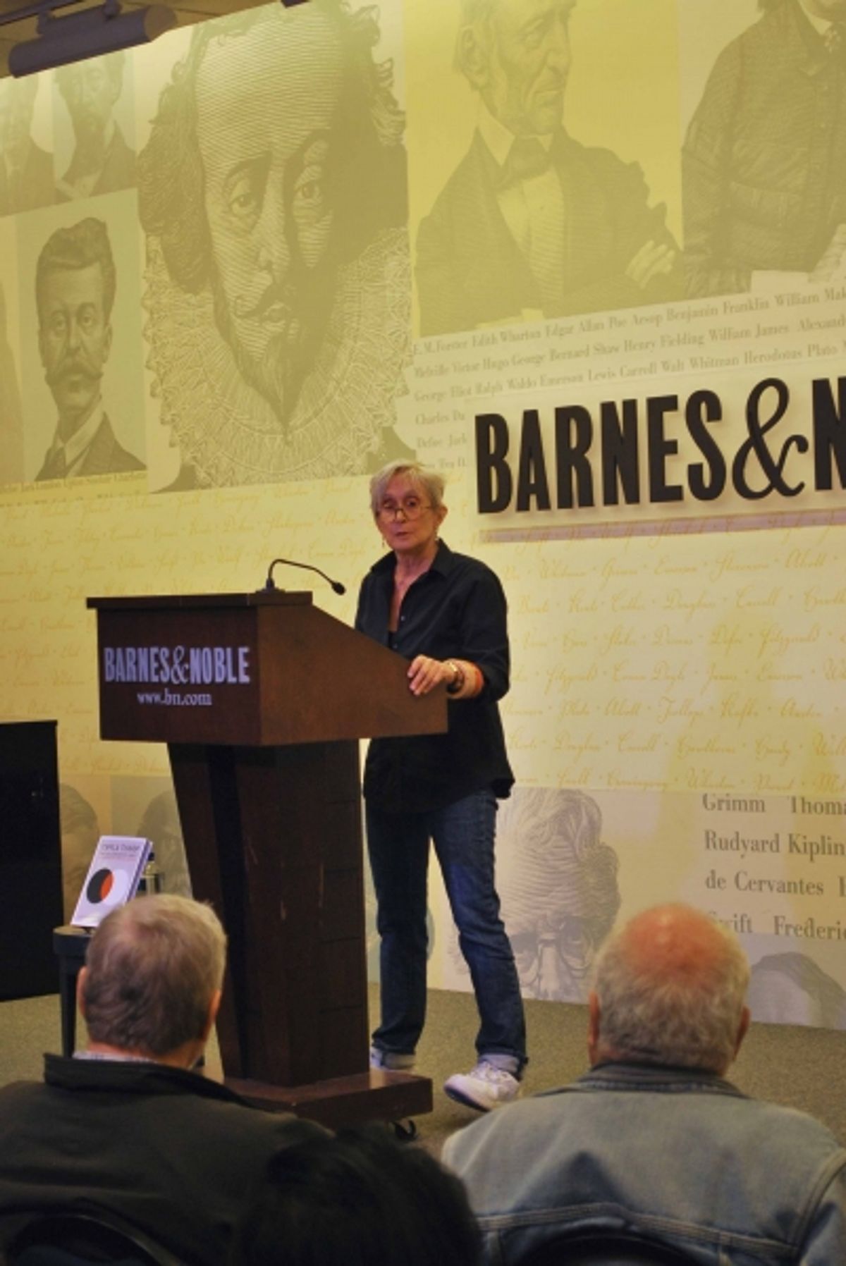 Twyla Tharp at Twyla Tharp and John Tracey Egan at Barnes & Noble