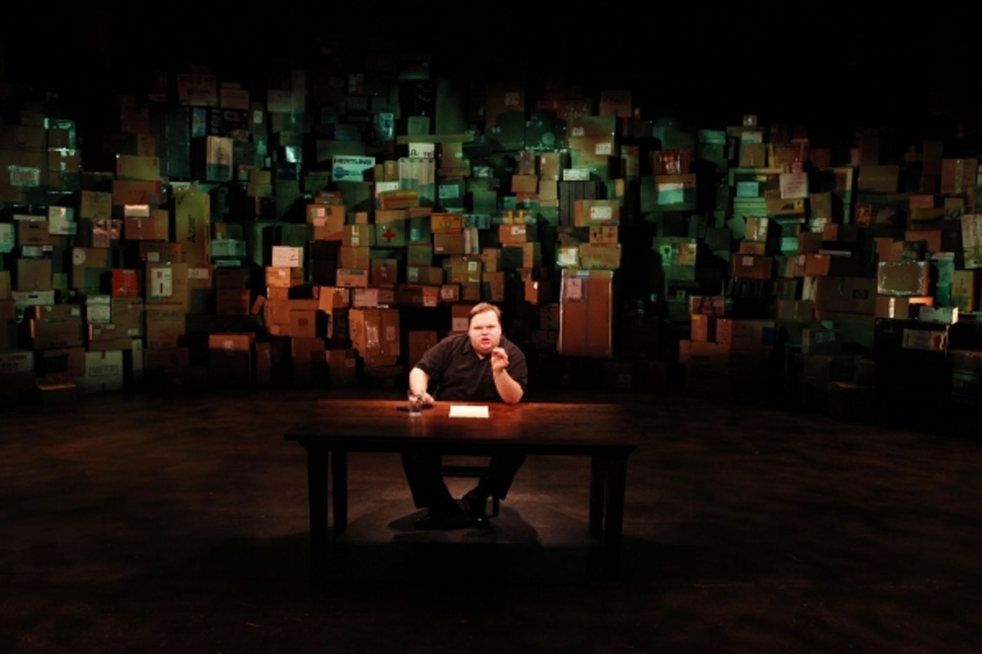 Photo Flash: Mike Daisey's THE LAST CARGO CULT  Image