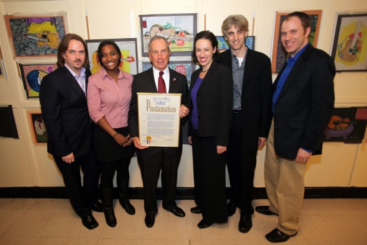 Photo Preview: Mayor Bloomberg Meets Founding Directors On Epic Theatre Ensemble Day  Image