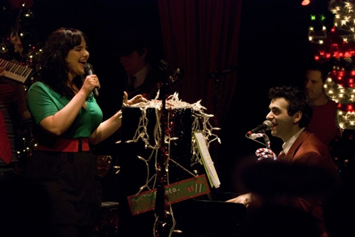 Molly Hager and Joe Iconis at 