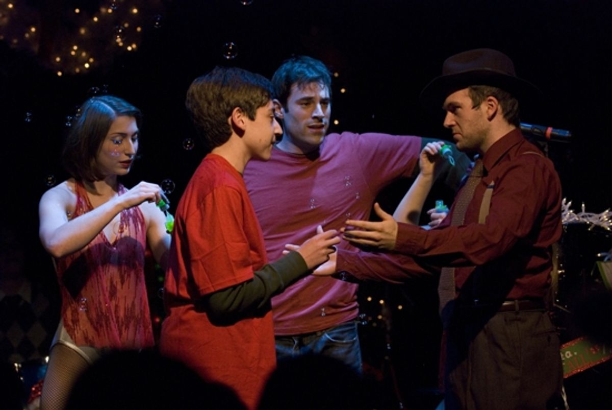 Ross Wolkenbrod, Lance Rubin, and Jeremy Morse at 