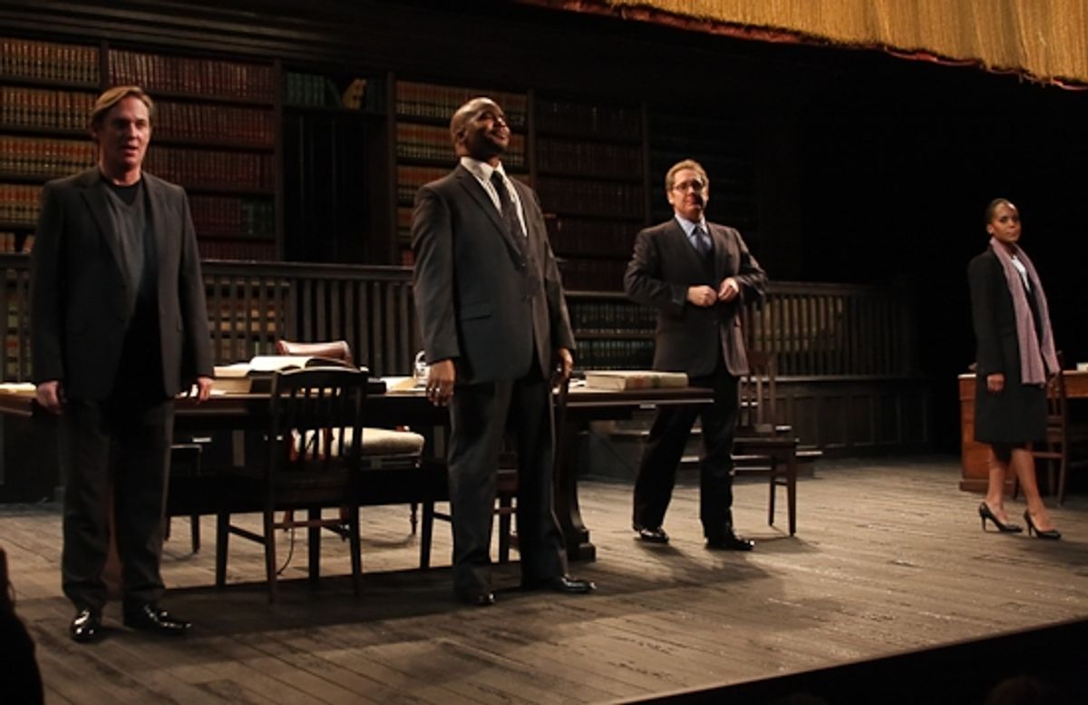 Richard Thomas, David Alan Grier, James Spader, and Kerry Washington at 