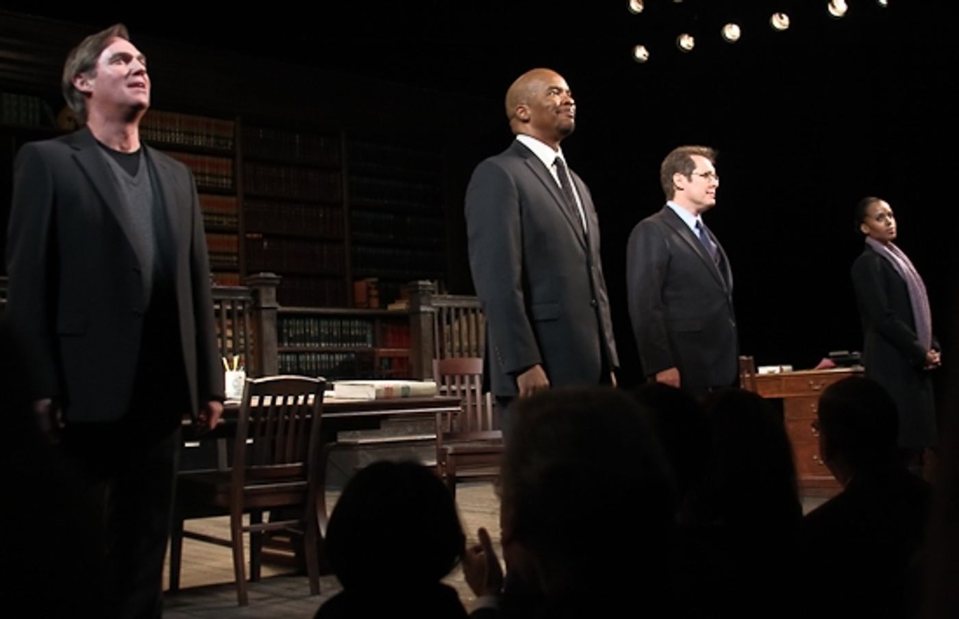 Photo Coverage: Opening Night of RACE on Broadway - Curtain Call and After-Party  Image