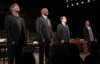 Richard Thomas, David Alan Grier, James Spader, and Kerry Washington Photo