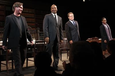 Richard Thomas, David Alan Grier, James Spader, and Kerry Washington Photo