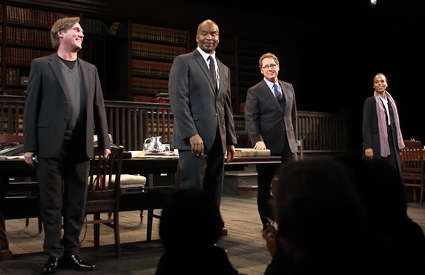 Photo Coverage: Opening Night of RACE on Broadway - Curtain Call and After-Party  Image