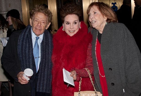 Jerry Stiller, Cindy Adams, and Anne Meara Photo