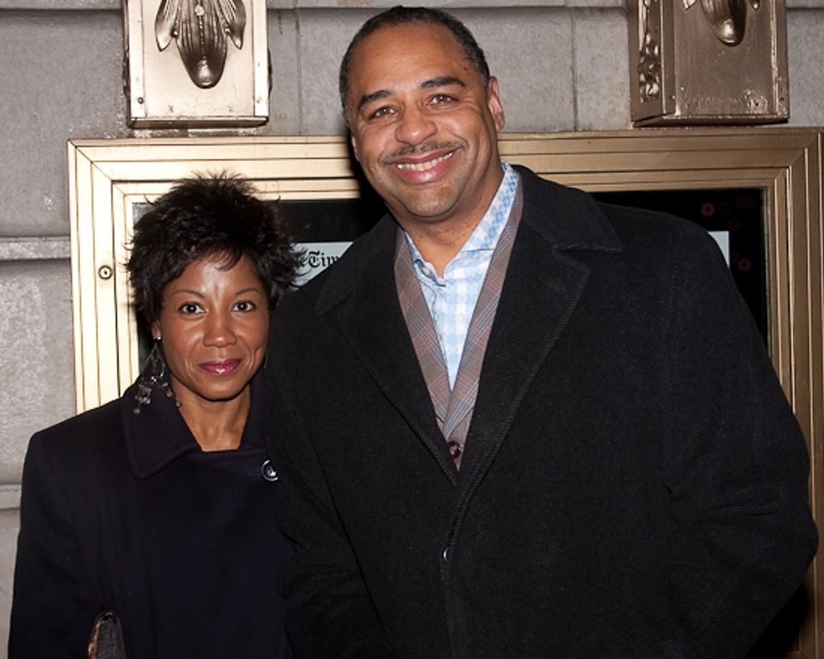 Carol Johnson-Green and Ed Gordon at 