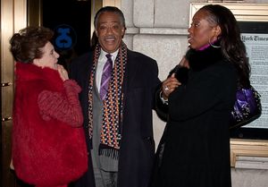 Cindy Adams, Al Sharpton, and Dominique Sharpton @ BroadwayWorld Cindy Adams, Al Sharpton, and Dominique Sharpton Photo