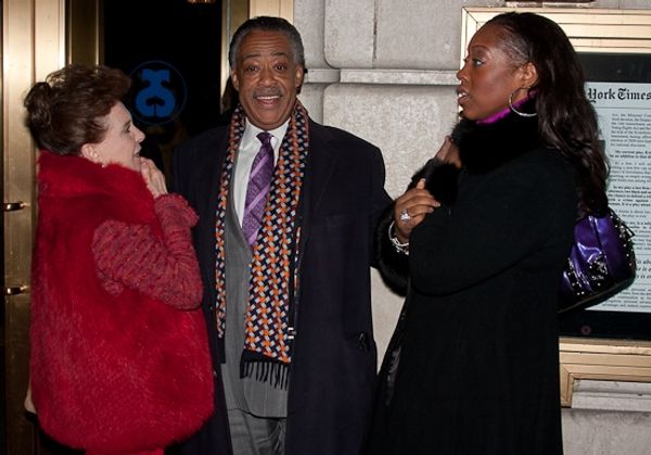 Cindy Adams, Al Sharpton, and Dominique Sharpton Photo