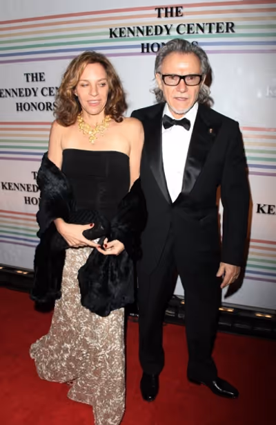 Harvey Keitel & wife Photo