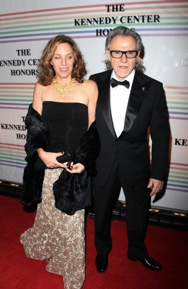 Harvey Keitel & wife Photo