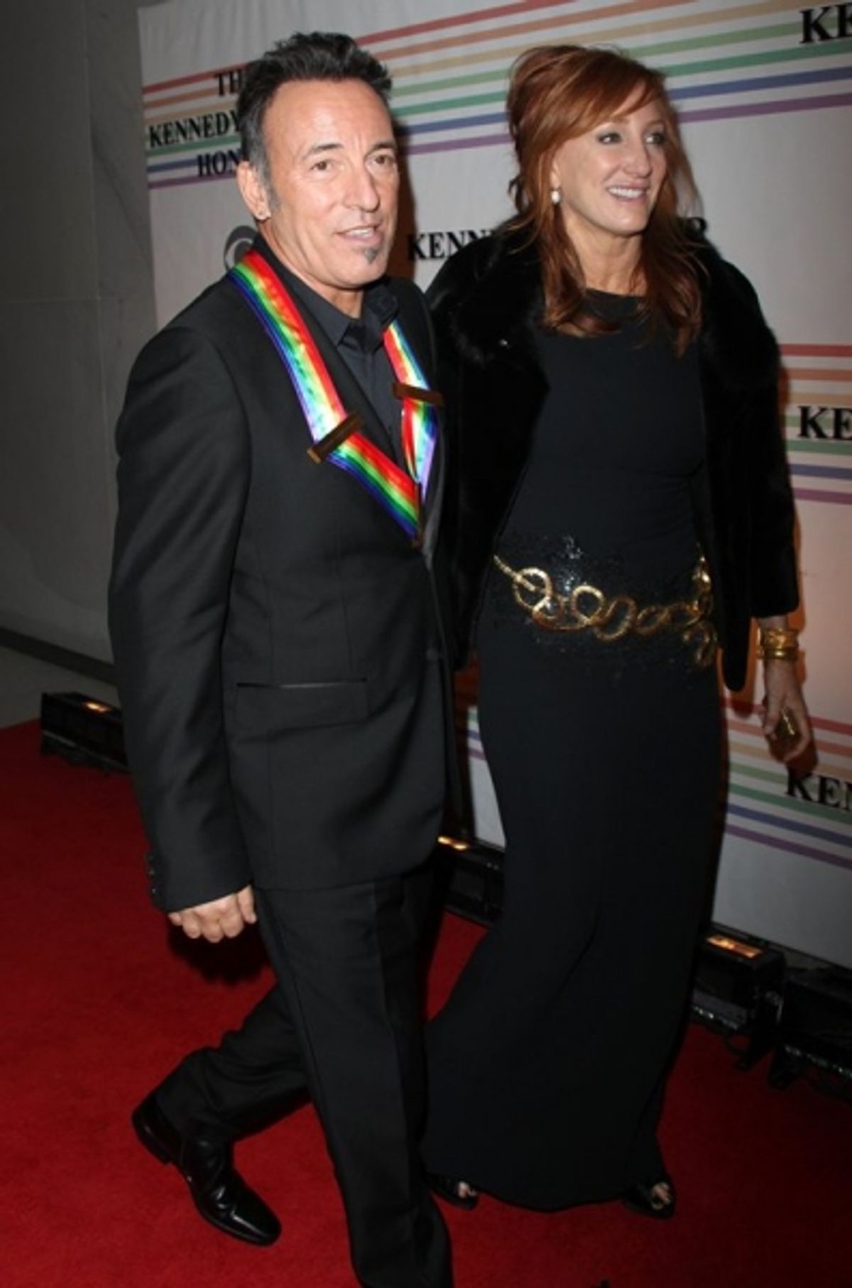 Bruce Springsteen & Patti Sciafa at 
