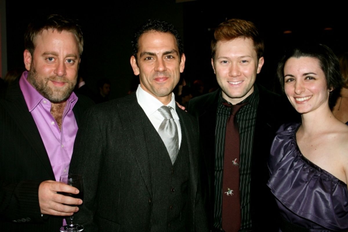 Jed Abrahams, Johnathan Hammond, Stanley Bahorek, Theresa Flanagan at 