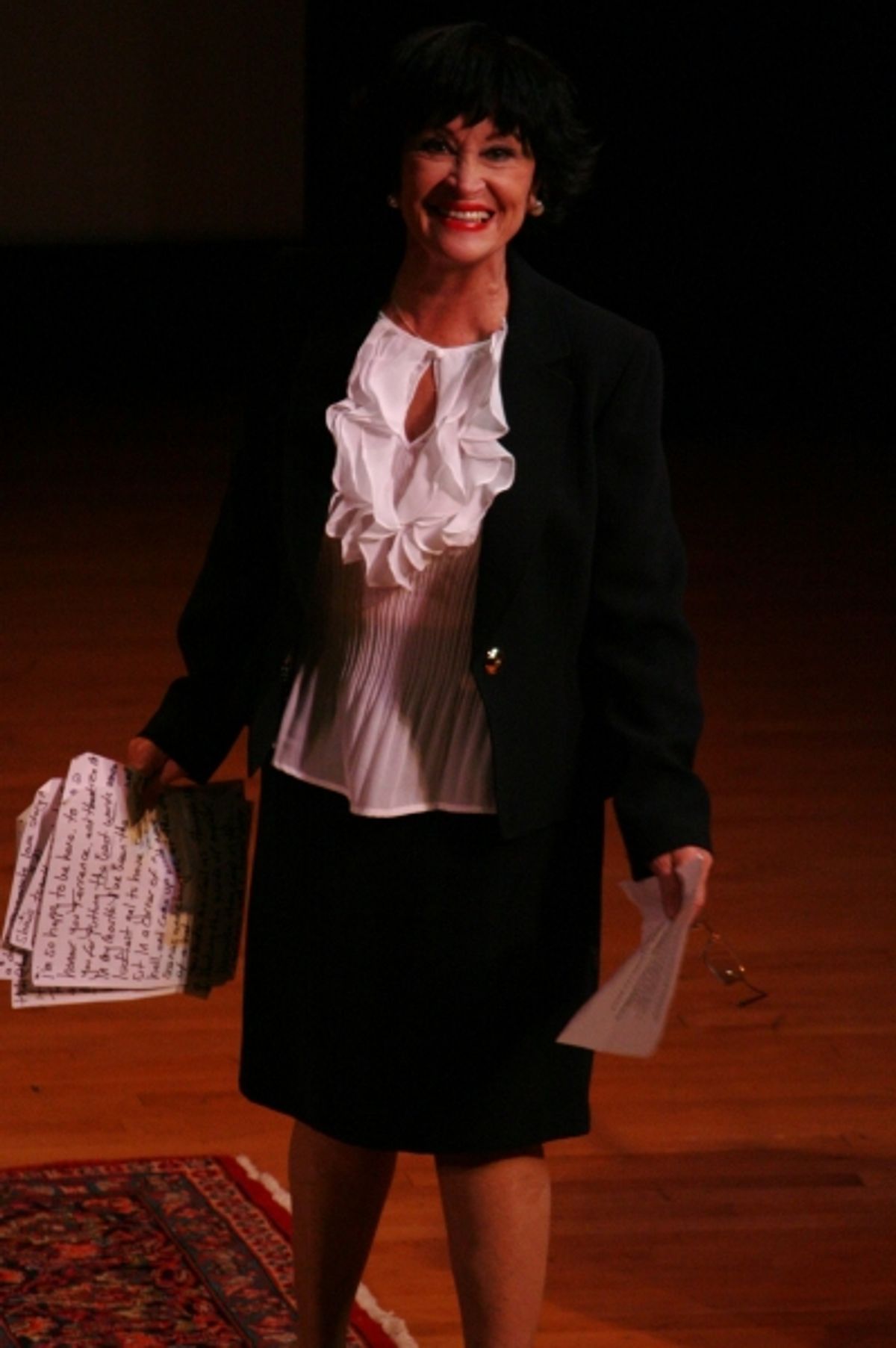 Chita Rivera at Transport Group Honors McNally & Mantello at 'Gimme A Break!' Benefit