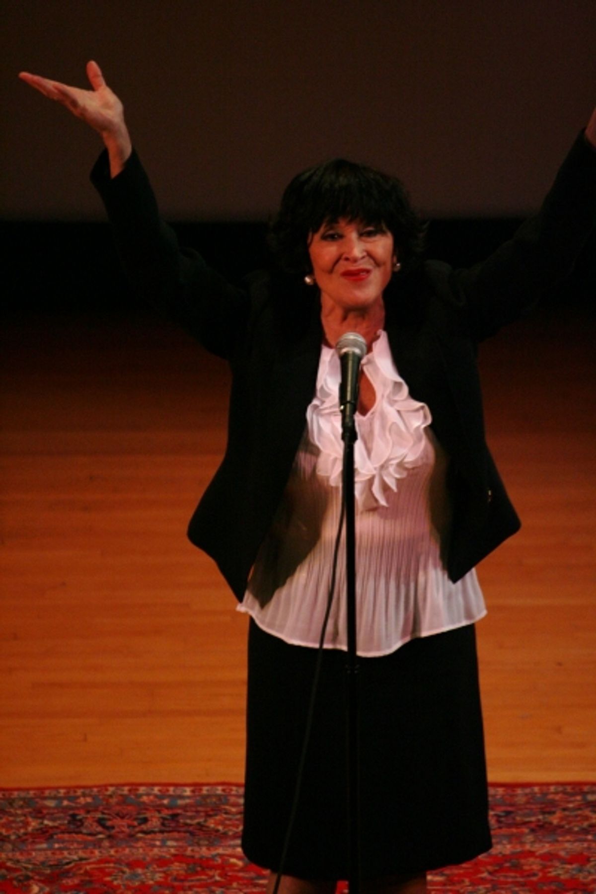 Chita Rivera at Transport Group Honors McNally & Mantello at 'Gimme A Break!' Benefit