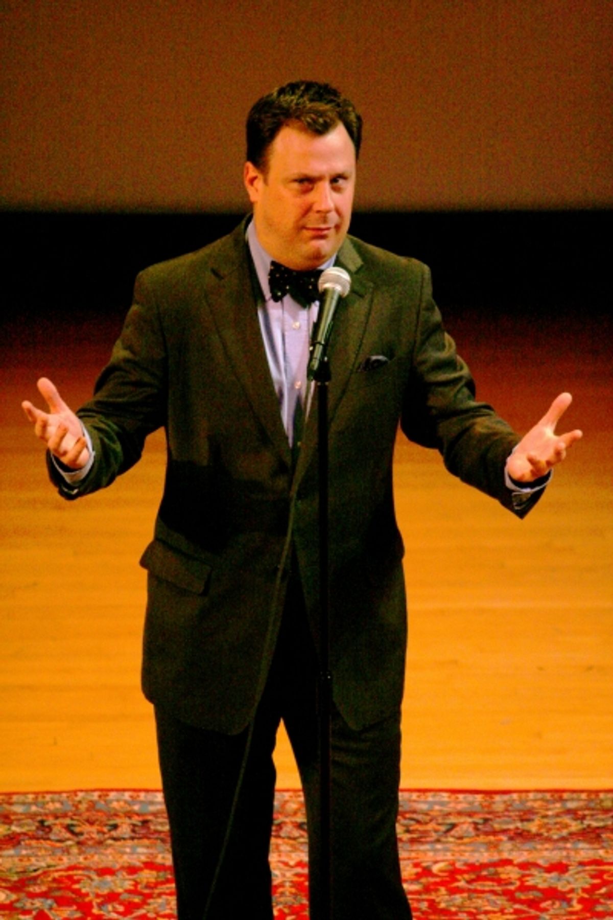 Brooks Ashmanskas at Transport Group Honors McNally & Mantello at 'Gimme A Break!' Benefit