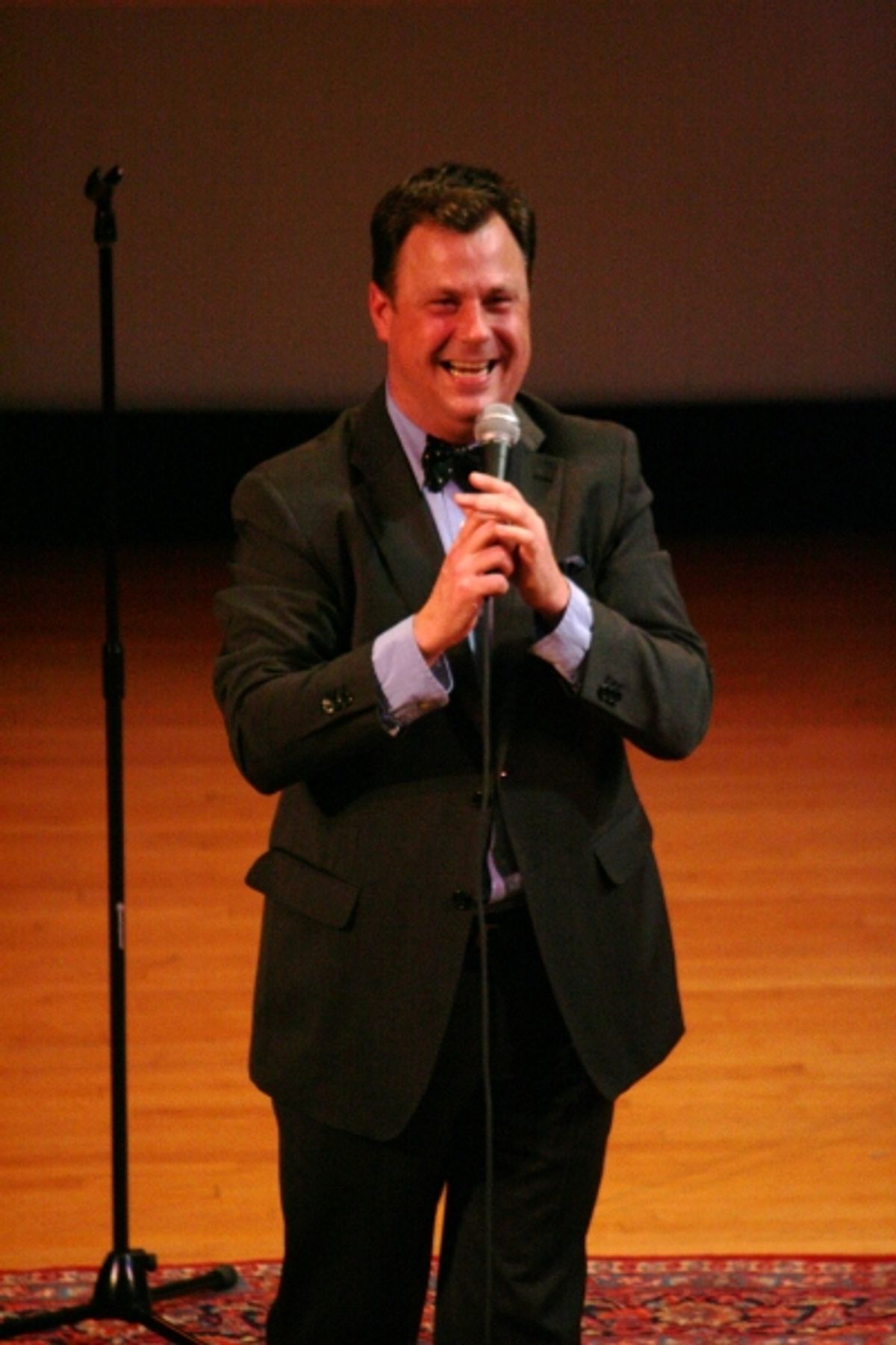 Brooks Ashmanskas at Transport Group Honors McNally & Mantello at 'Gimme A Break!' Benefit