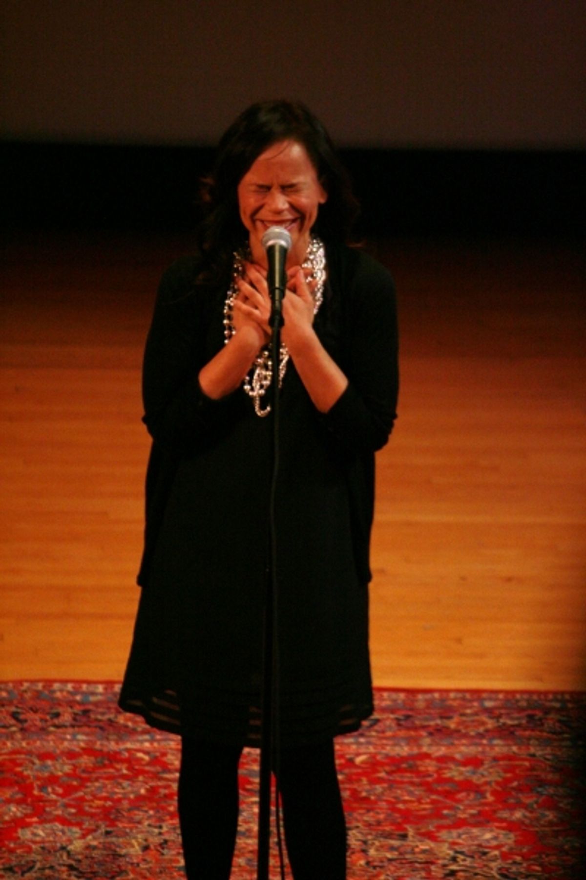 Rosie Perez at Transport Group Honors McNally & Mantello at 'Gimme A Break!' Benefit