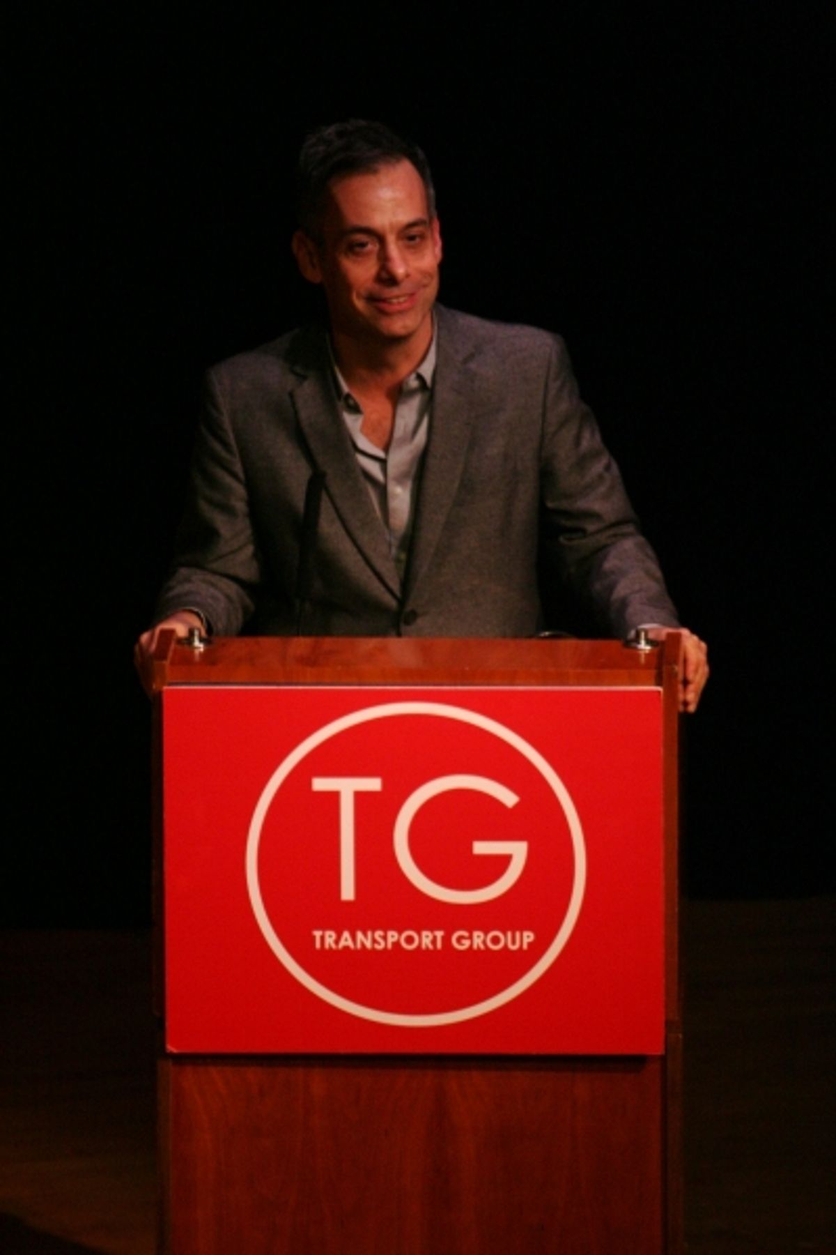Joe Mantello at Transport Group Honors McNally & Mantello at 'Gimme A Break!' Benefit
