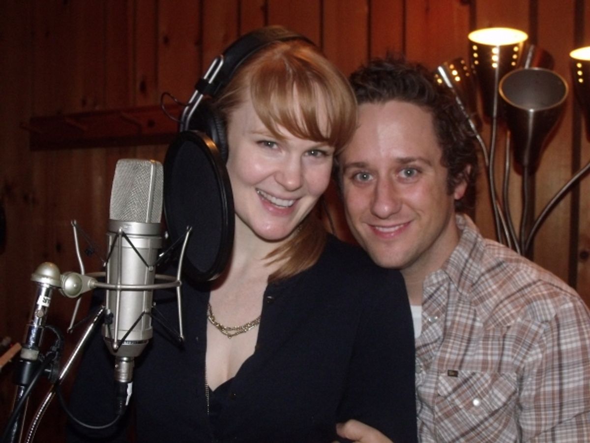Kate Baldwin and Christopher Fitzgerald at 