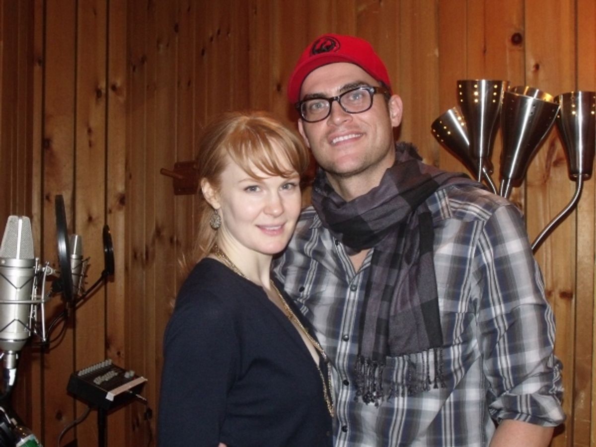 Kate Baldwin and Cheyenne Jackson at 
