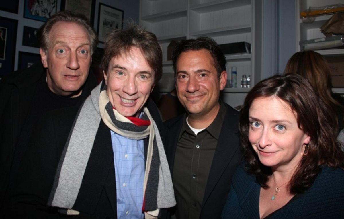 Alan Zweibel, Martin Short, Eugene Pack & Rachel Dratch at 