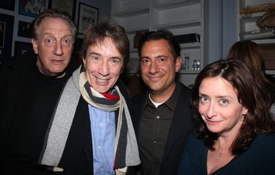 Alan Zweibel, Martin Short, Eugene Pack & Rachel Dratch Photo