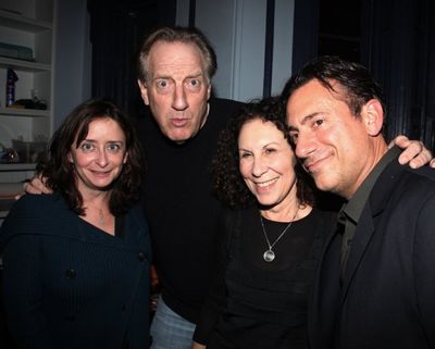 Rachel Dratch & Alan Zweibel, Rhea Perlman, Eugene Pack Photo