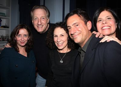 Rachel Dratch & Alan Zweibel, Rhea Perlman, Eugene Pack & Dayle Reyfel Photo