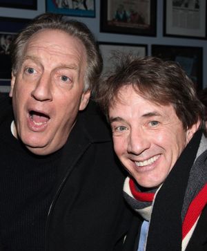Alan Zweibel and Martin Short @ BroadwayWorld Alan Zweibel and Martin Short Photo