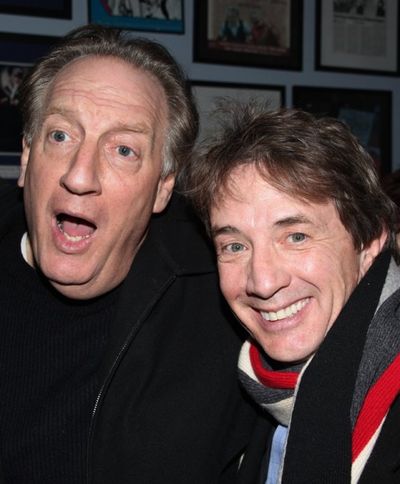 Alan Zweibel and Martin Short Photo