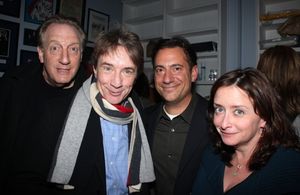 Alan Zweibel, Martin Short, Eugene Pack & Rachel Dratch
 Photo