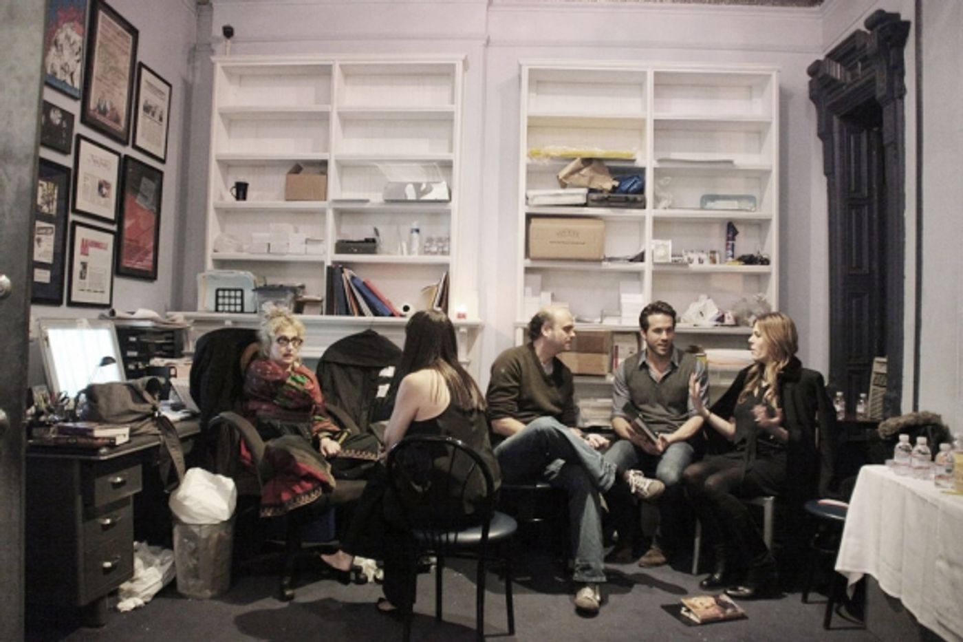 Photo Coverage: Backstage at Celebrity Autobio: In Their Own Words at the Triad  Image