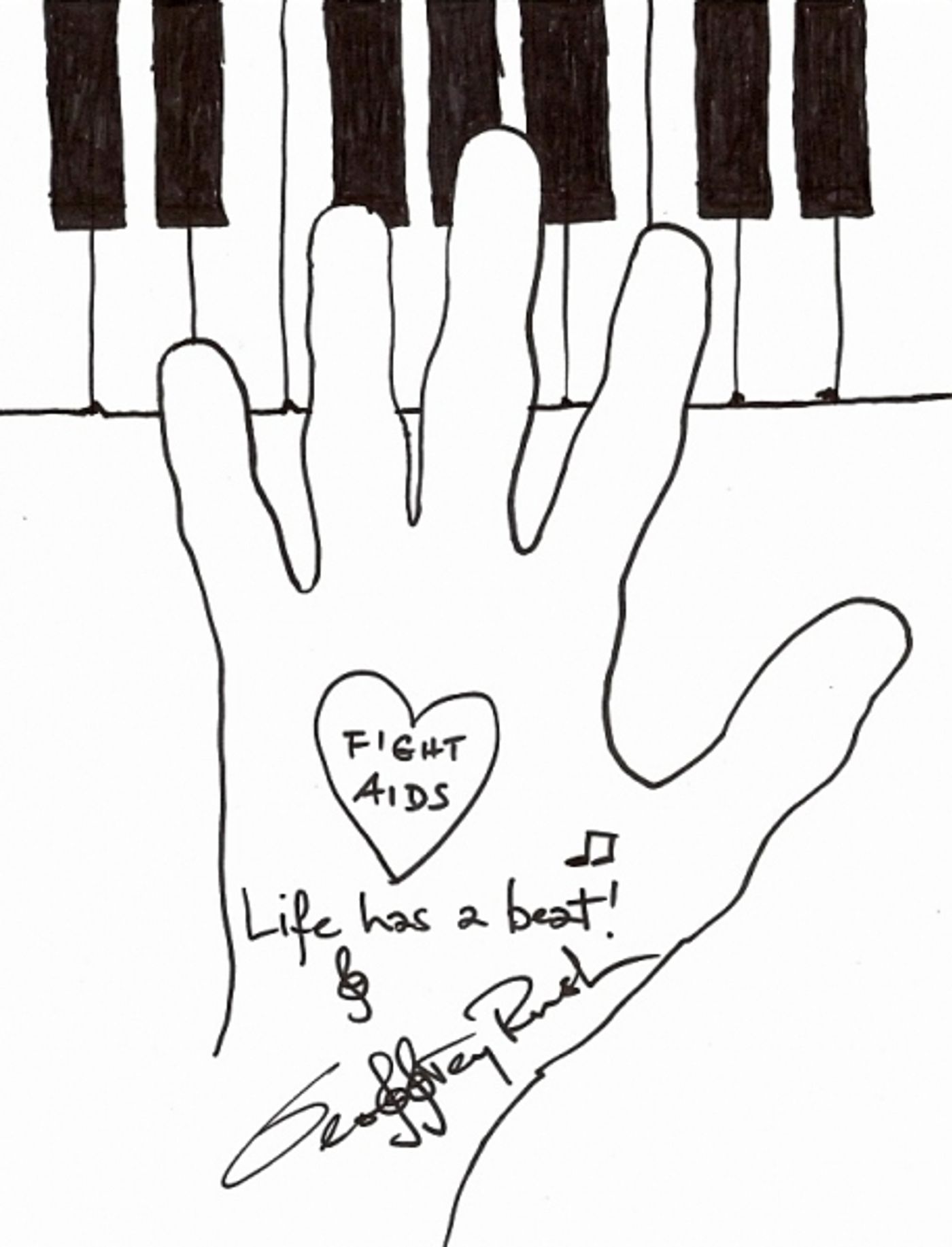 Photo Flash: Broadway Stars Lends A Hand To 'Lifebeat'  Image