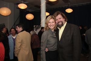 Oskar Eustis and Laurie Eustis  Photo