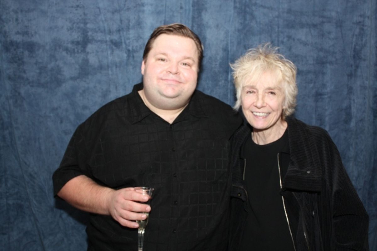 Mike Daisey and Gail Papp at 